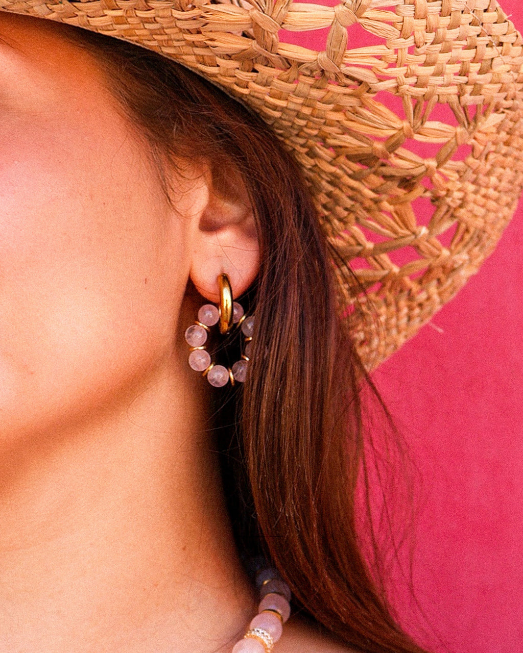 Boucles - Odette roses dorées