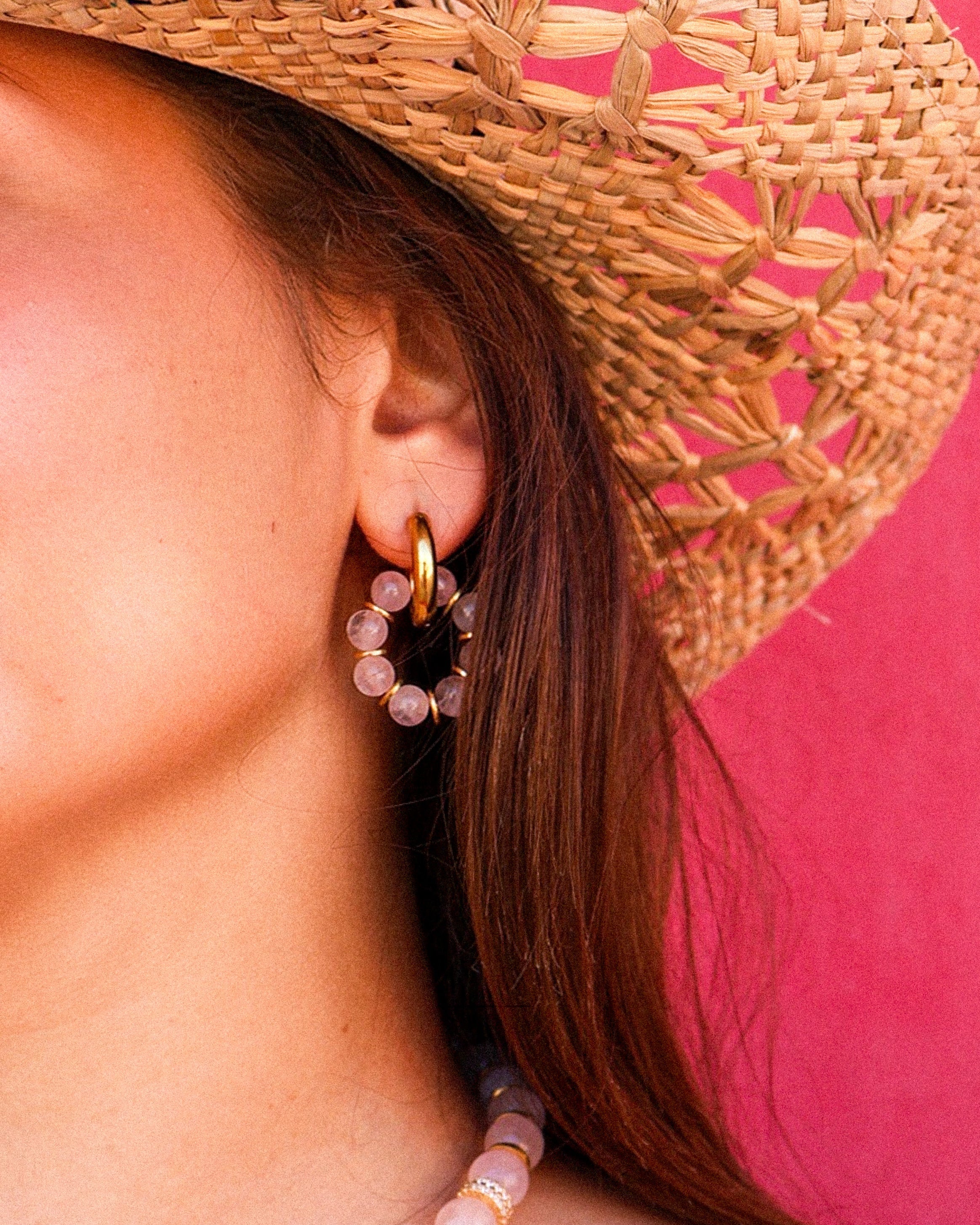 Boucles - Odette roses dorées