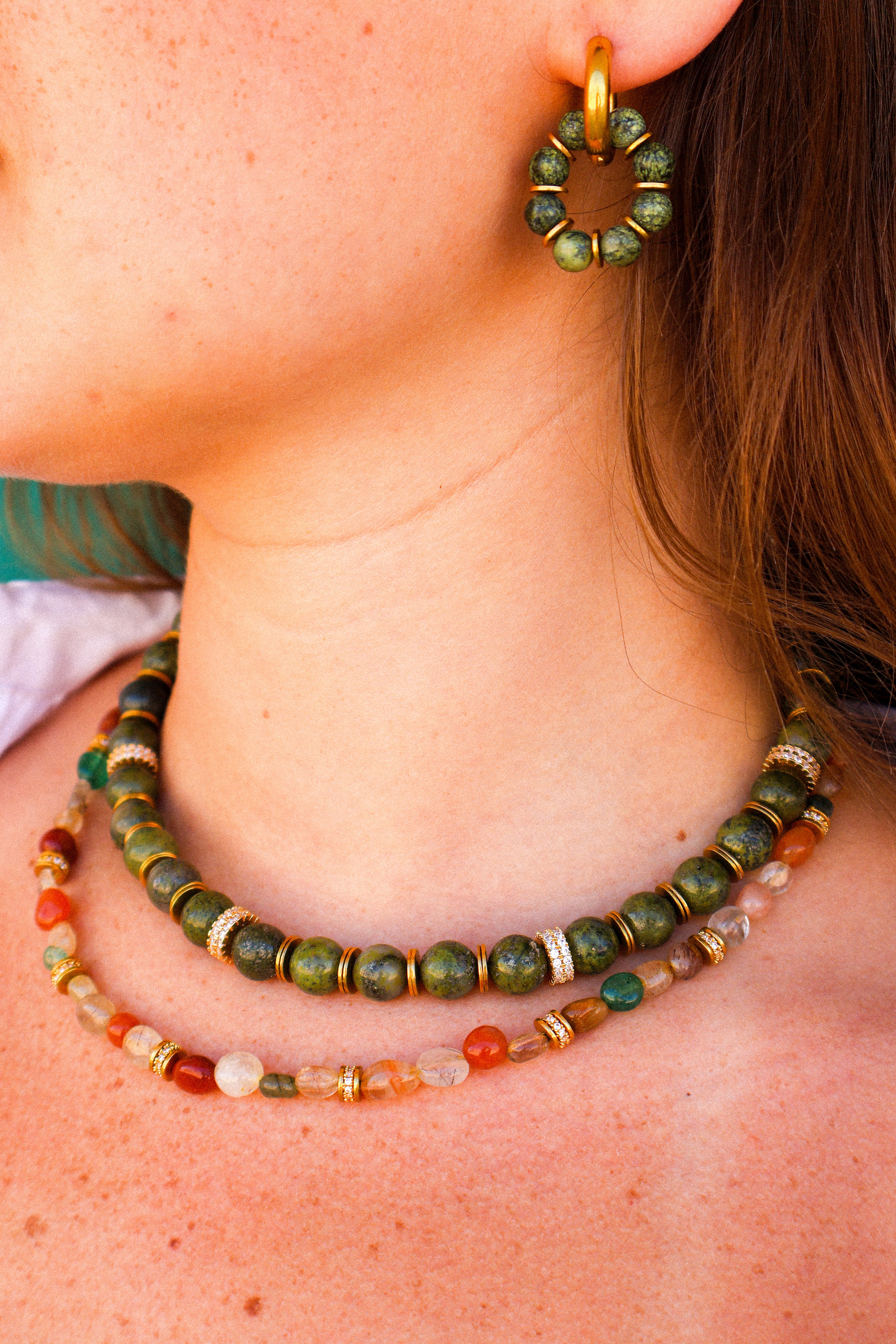 Collier - Simone vert