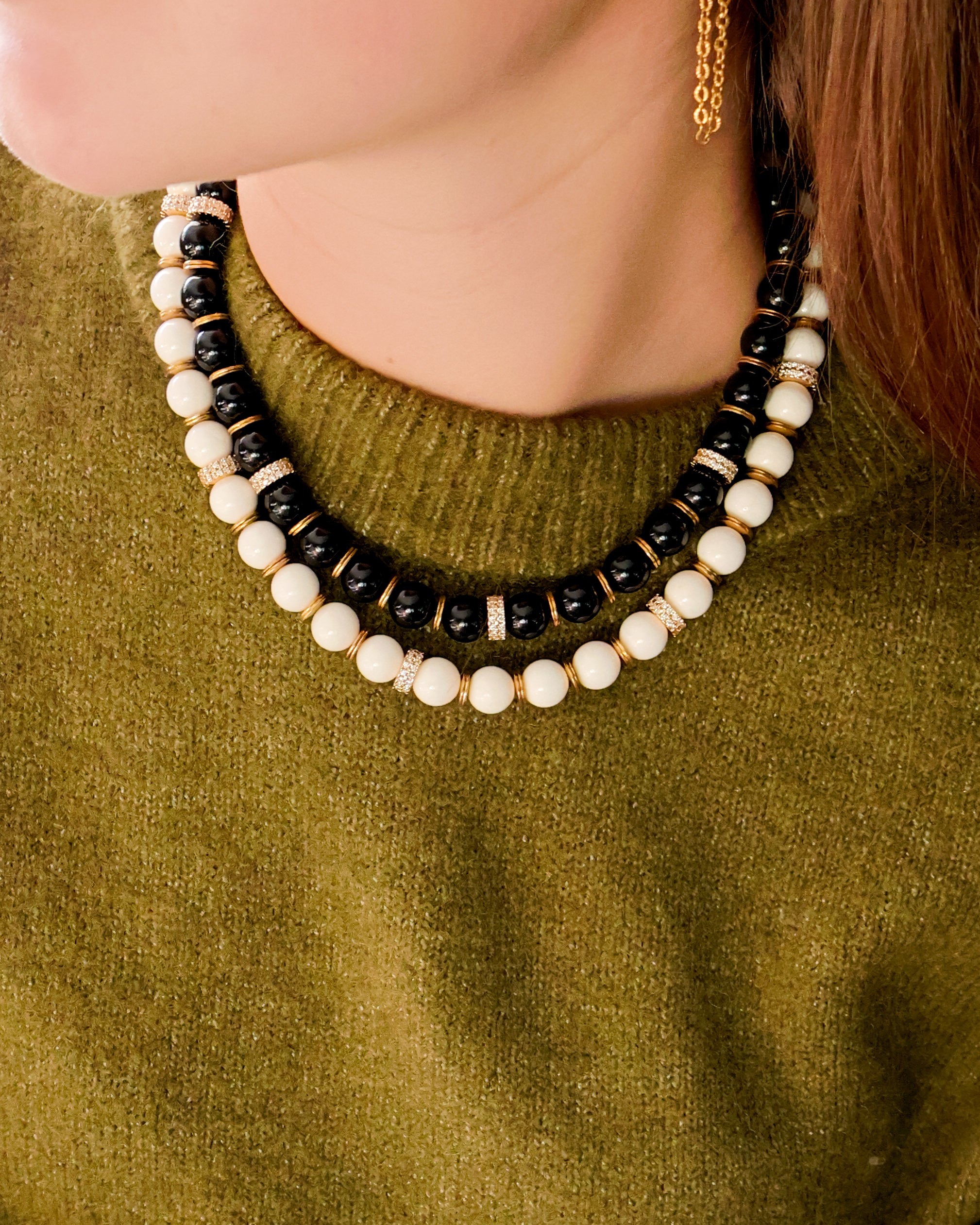 Collier - Simone Noir