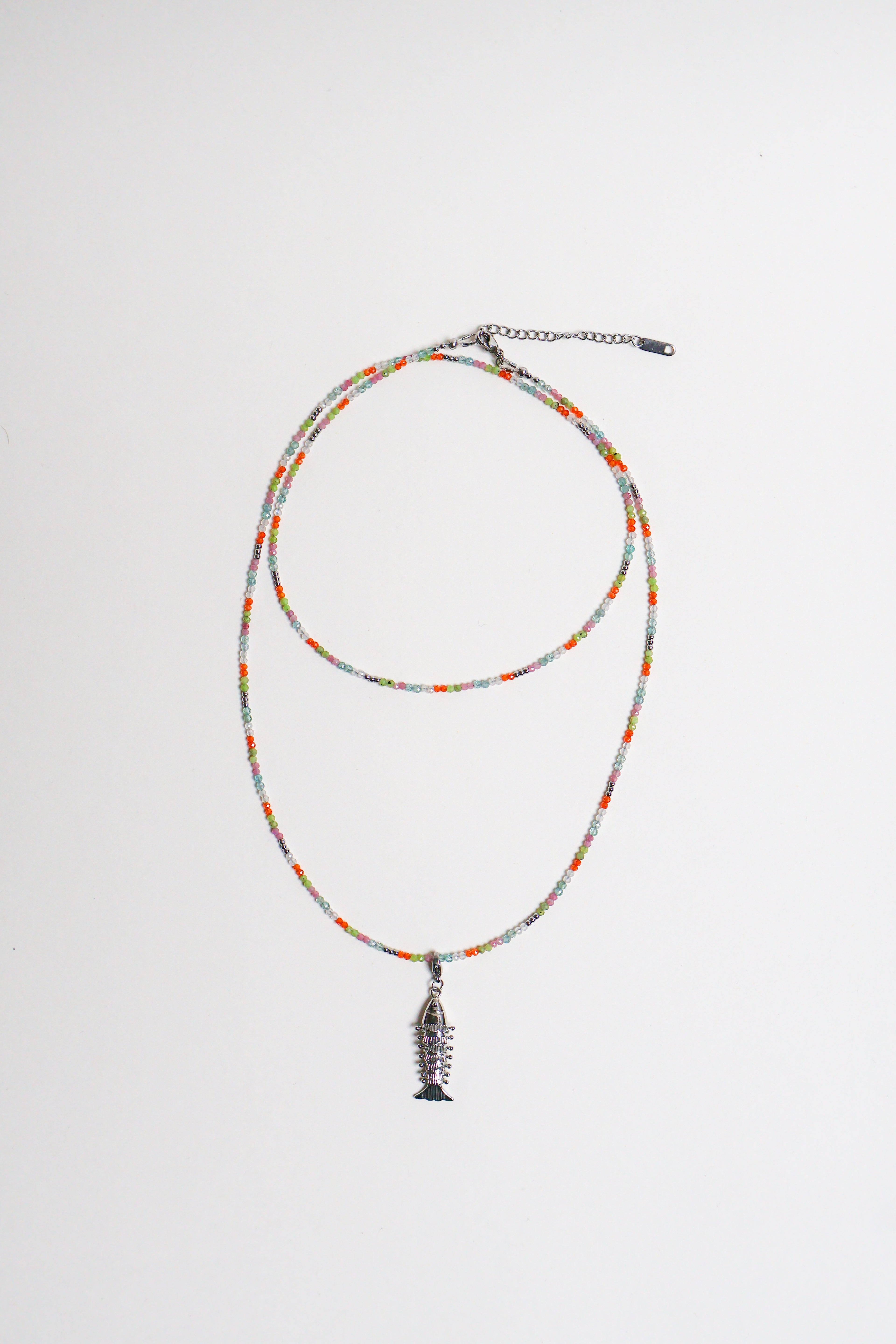 Collier - Marinette argenté