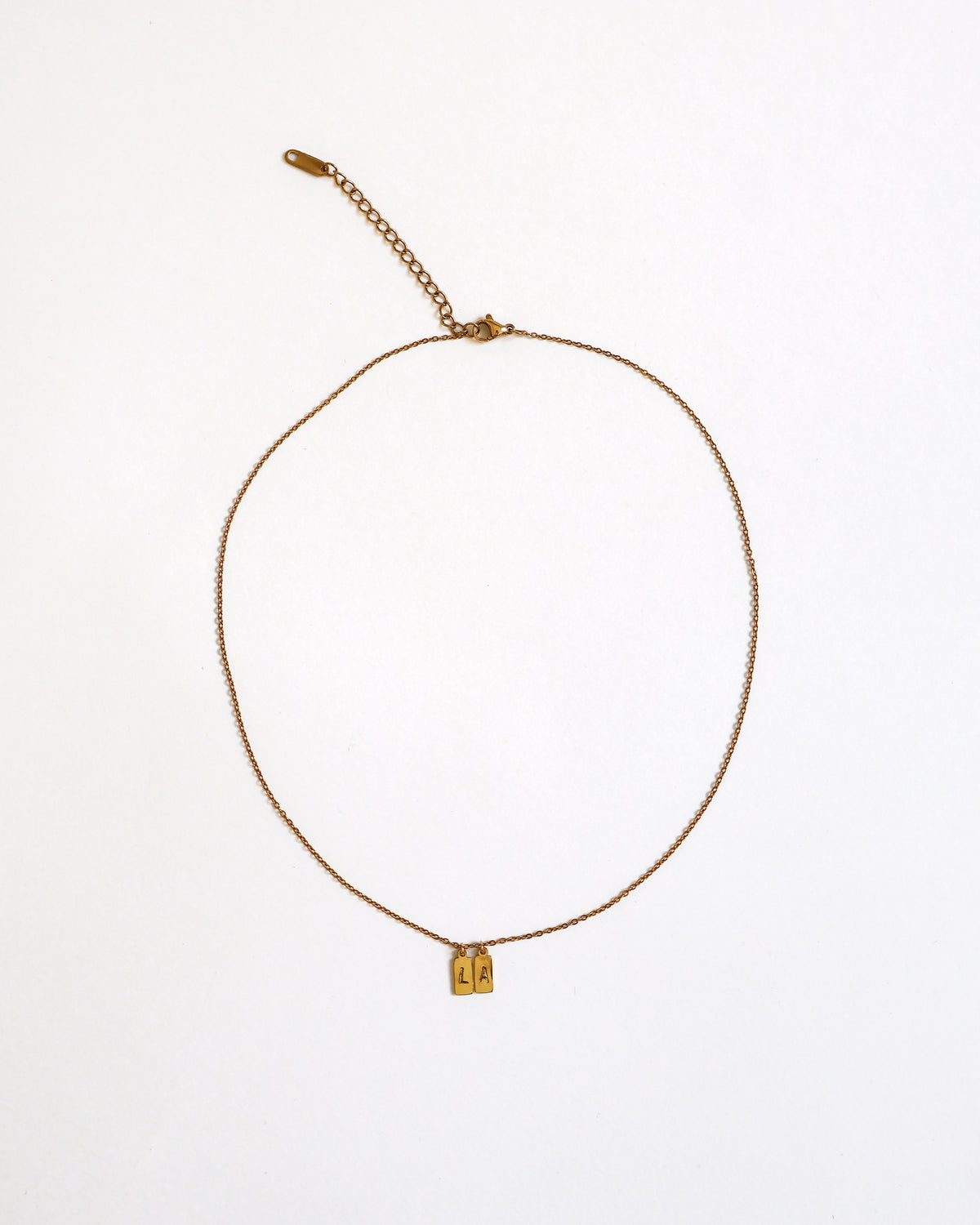 Collier Tag Personnalisable