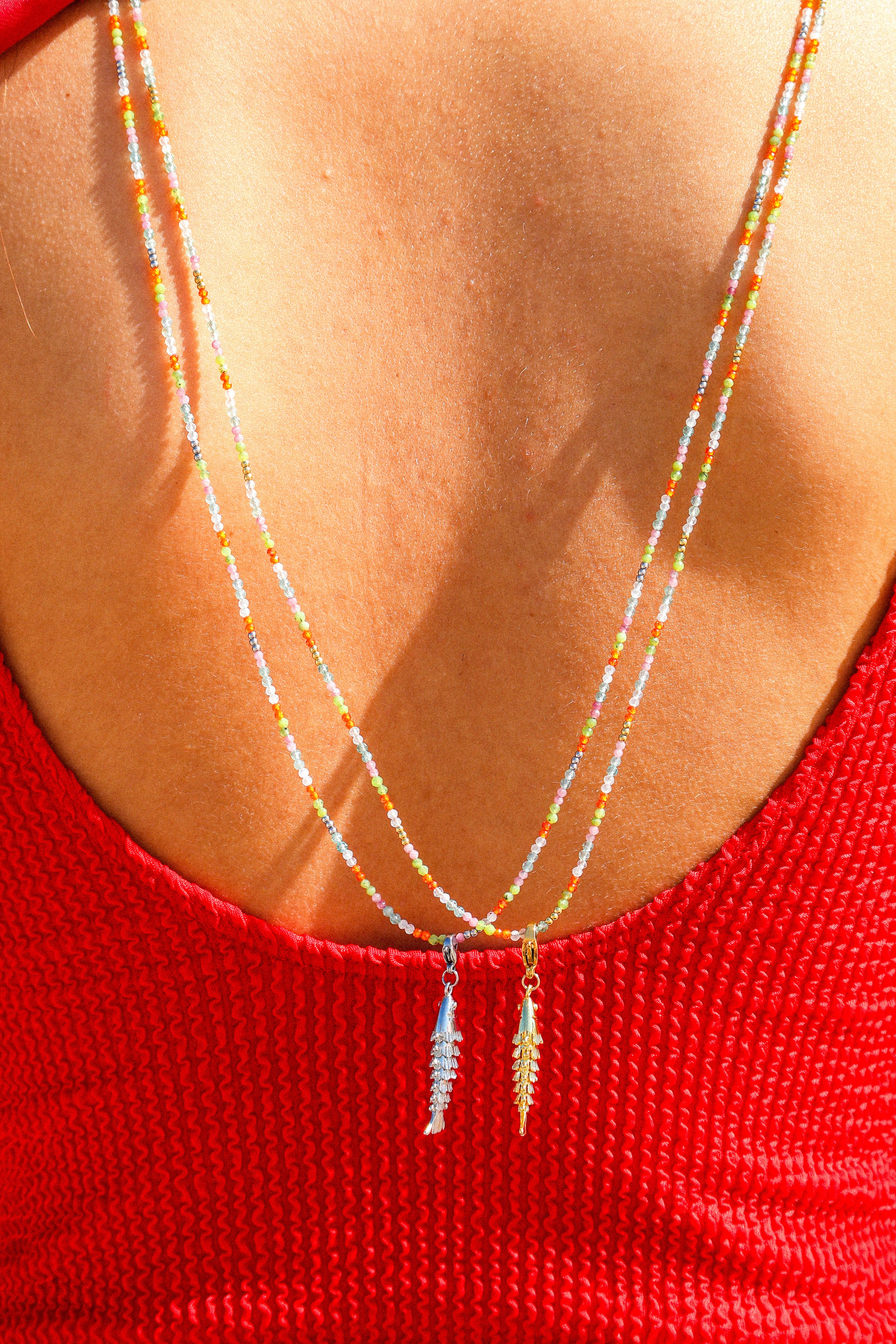 Collier - Marinette argenté