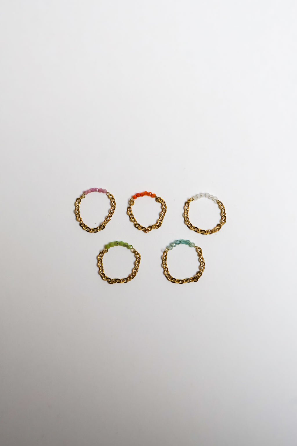 Bagues - Rita (lot de 3)