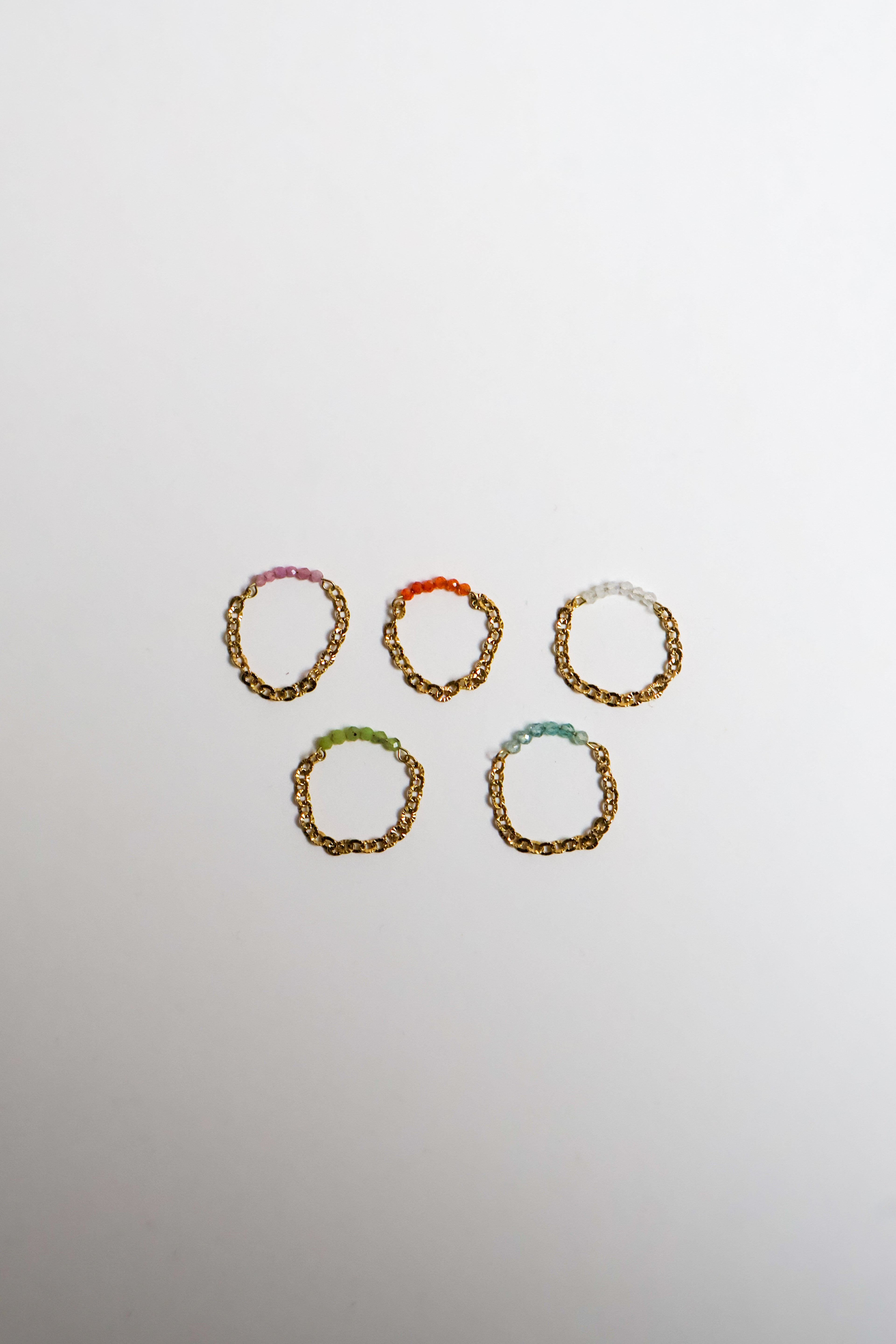 Bagues - Rita (lot de 3)