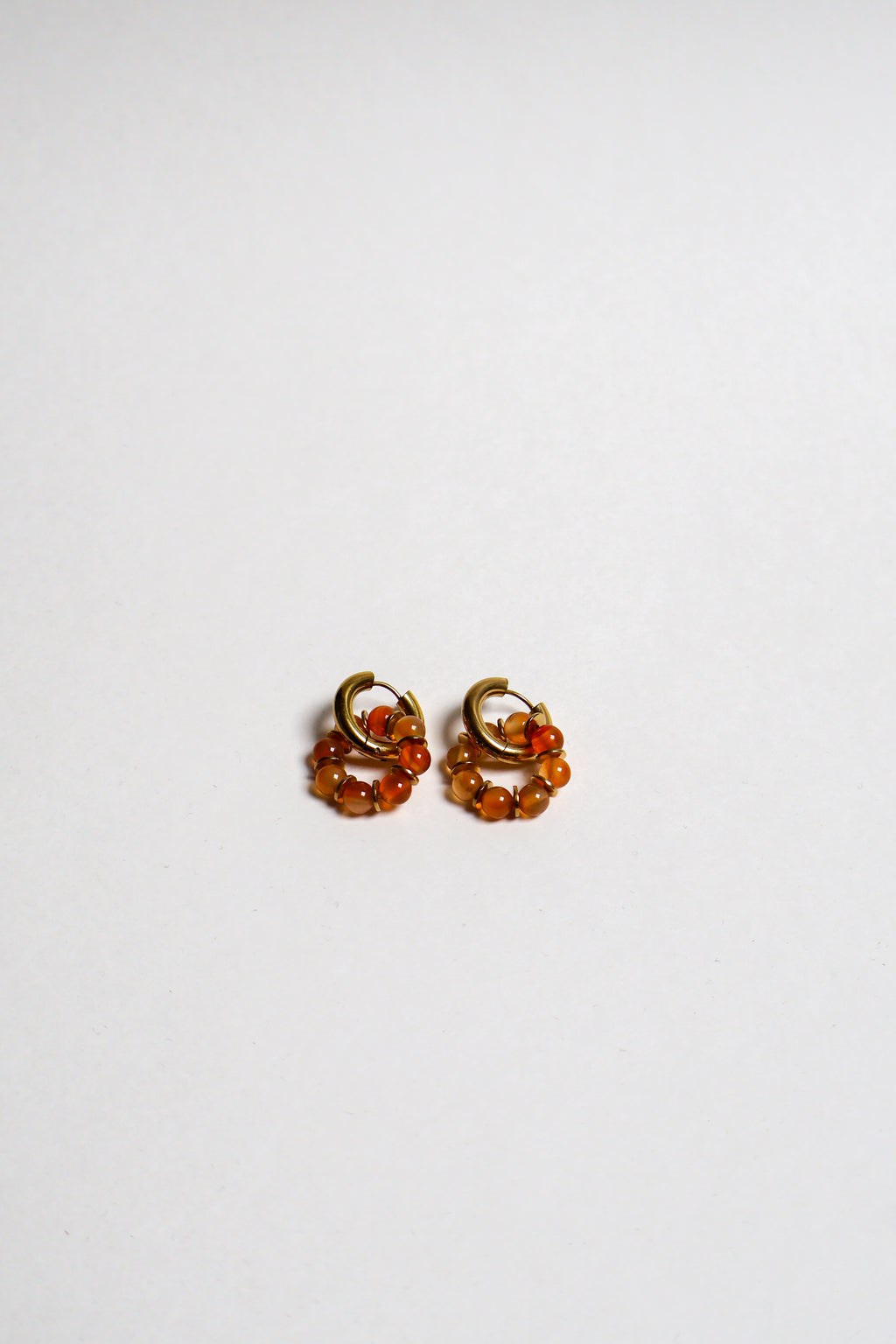 Boucles - Odette oranges dorées