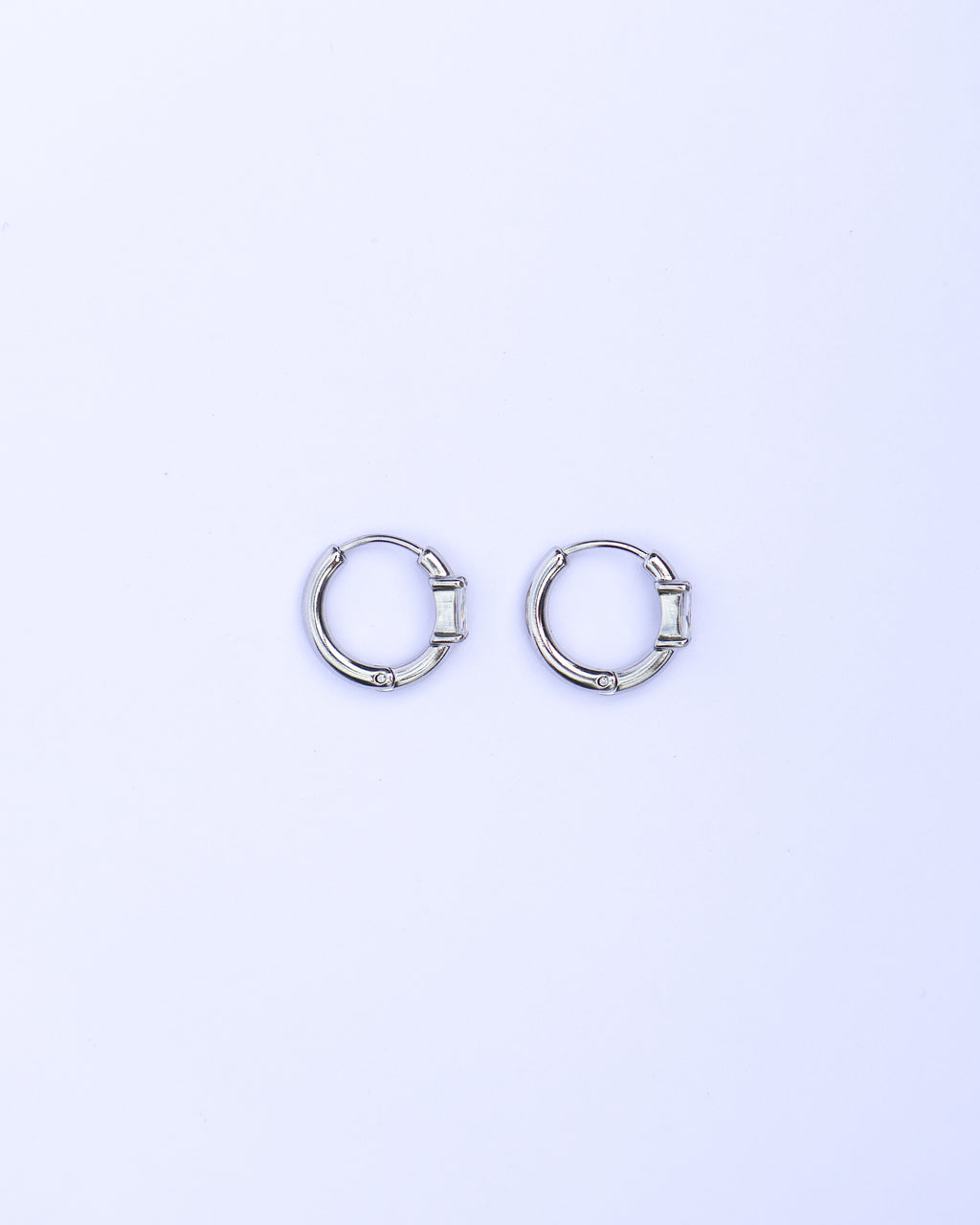 BOUCLES - Iris Argenté