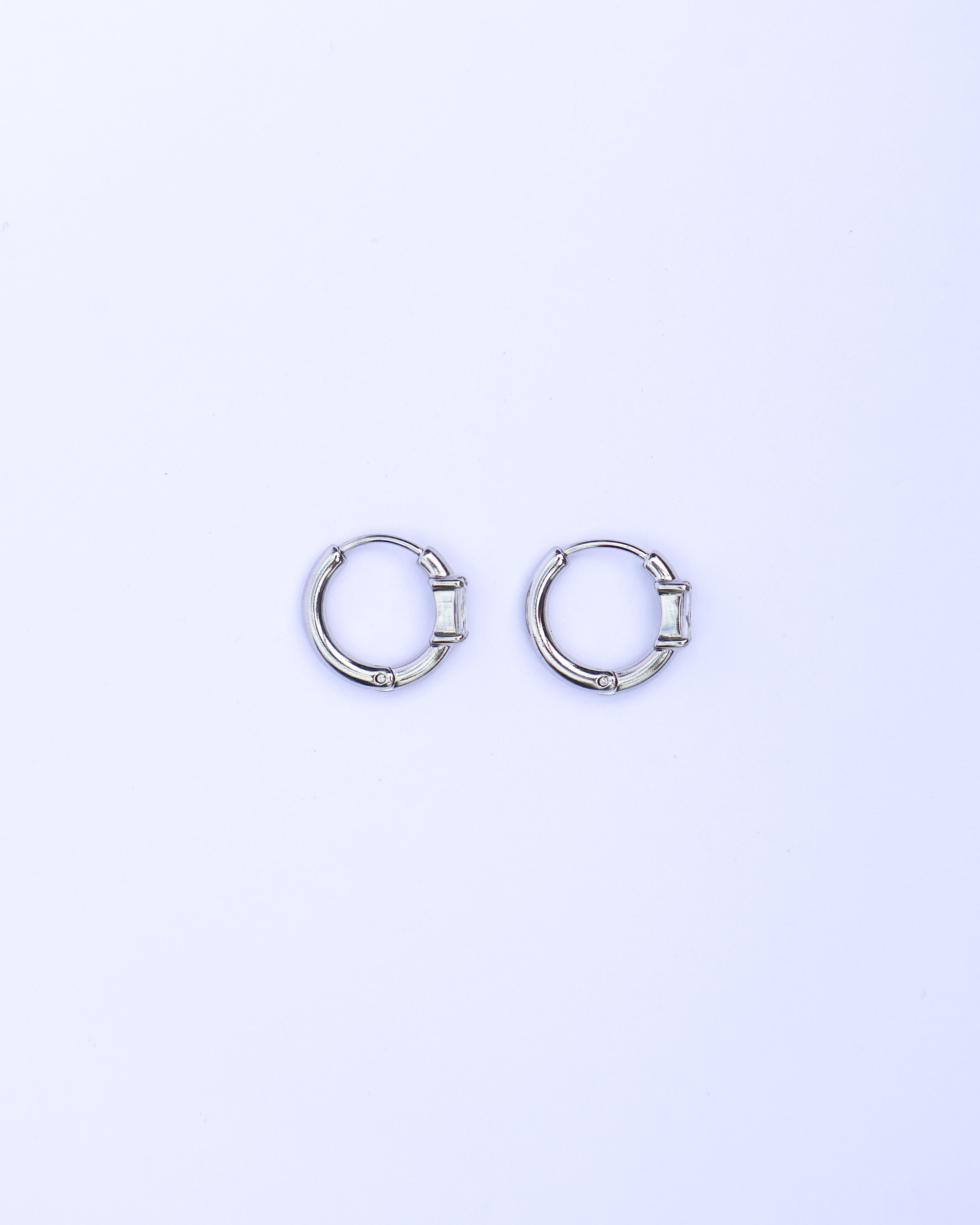 BOUCLES - Iris Argenté